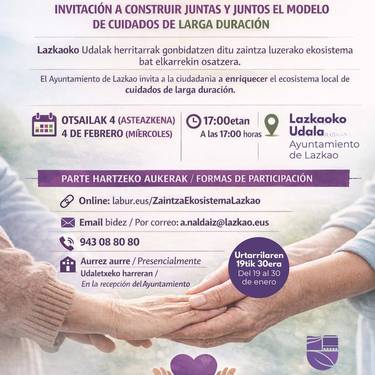 Zaintza luzerako eredua eraikitzeko bilera