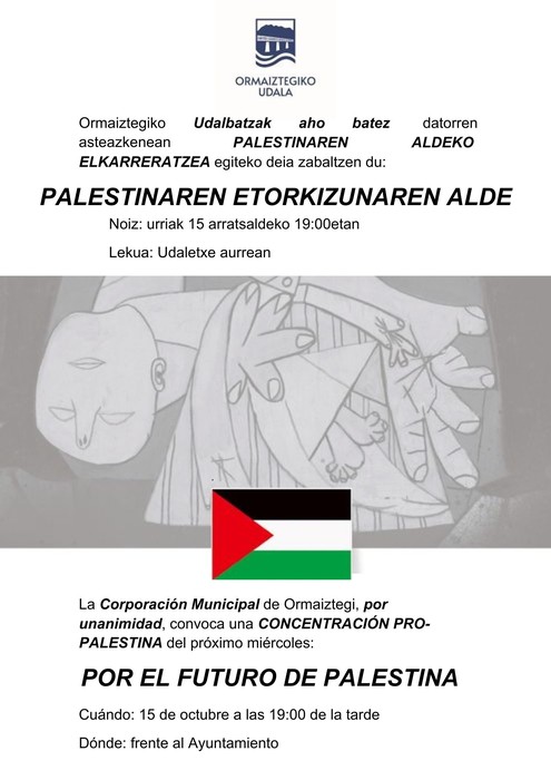 Palestinaren etorkizunaren alde
