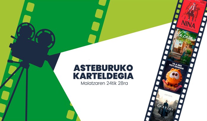 Asteburuko zinema karteldegia