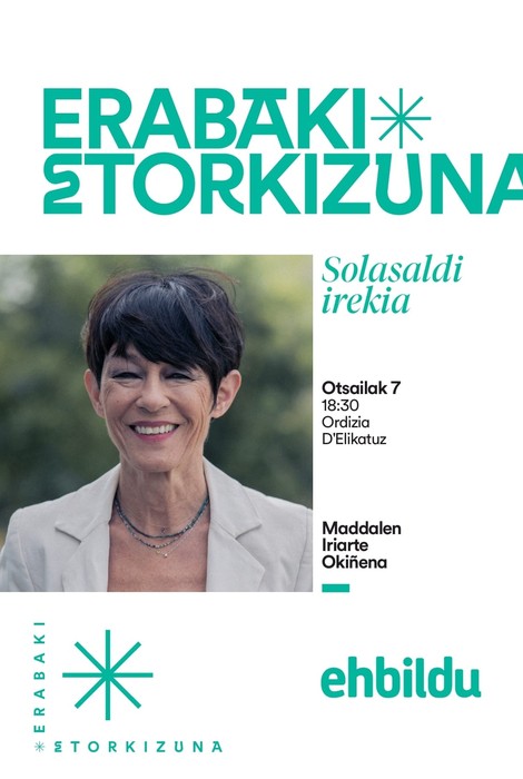 Maddalen Iriarte Okiñenarekin solasaldia