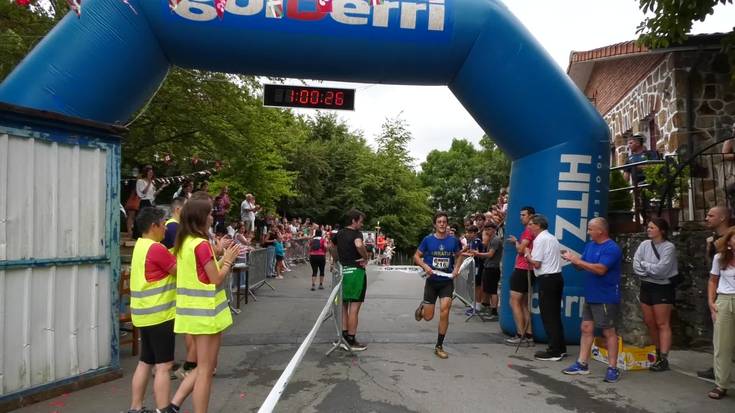 Ibai Zarrabeitia eta Irene Iturria azkarrenak Aztirian