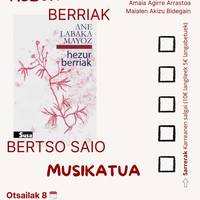 'Hezur berriak' bertso saio musikatua