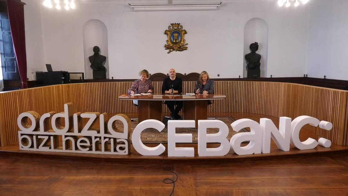 D’Elikatuzek eta Cebancek hitzarmena sinatu dute azoka eta gastronomiaren sustapenean eta formakuntzan elkar laguntzeko