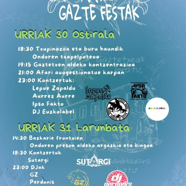 Legorretako XXVII. Gazte Festak