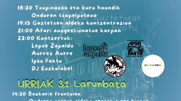 Legorretako XXVII. Gazte Festak
