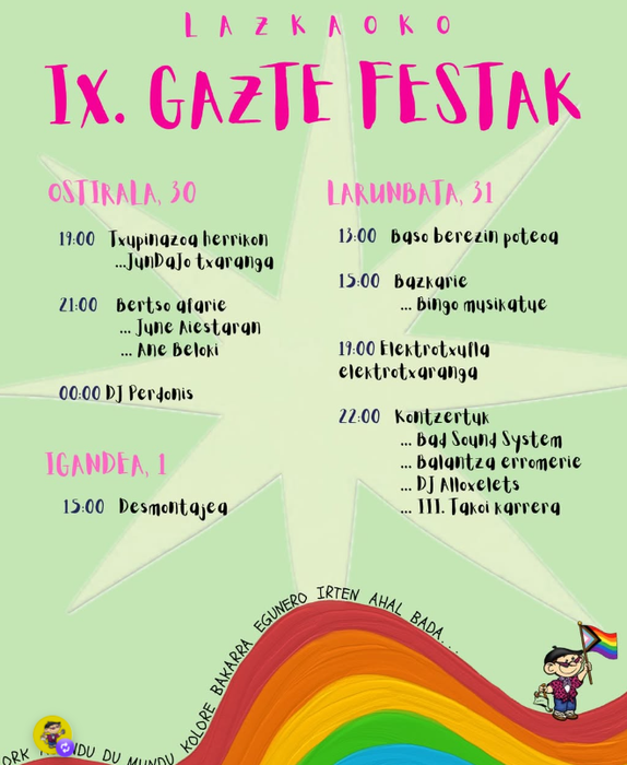 IX. Gazte Festak