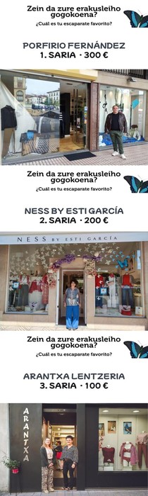 ERAKUSLEHIO LEHIAKETAREN IRABAZLEEK JASO DUTE SARIA