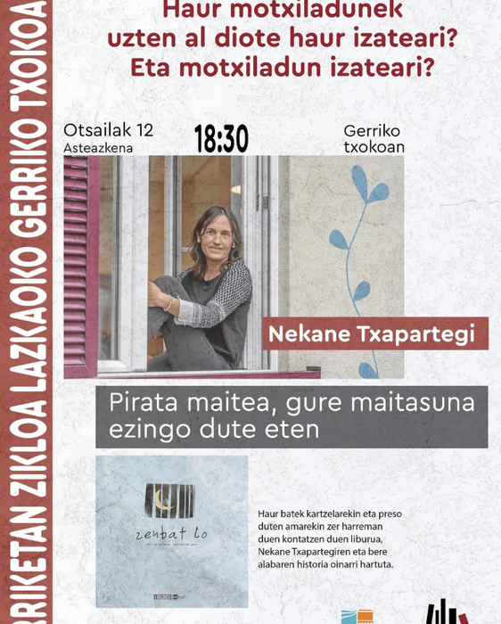 Berriketan zikloa: Haur motxiladunak