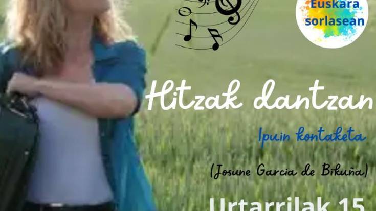 "Hitzak dantzan" ipuin kontaketa
