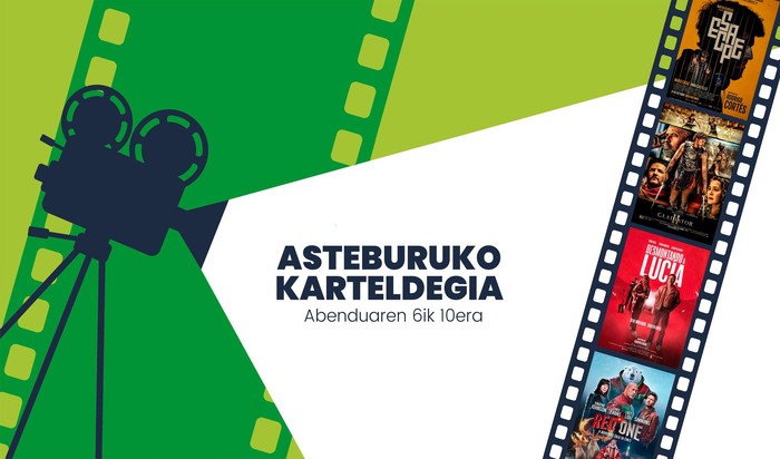 Asteburuko zinema karteldegia