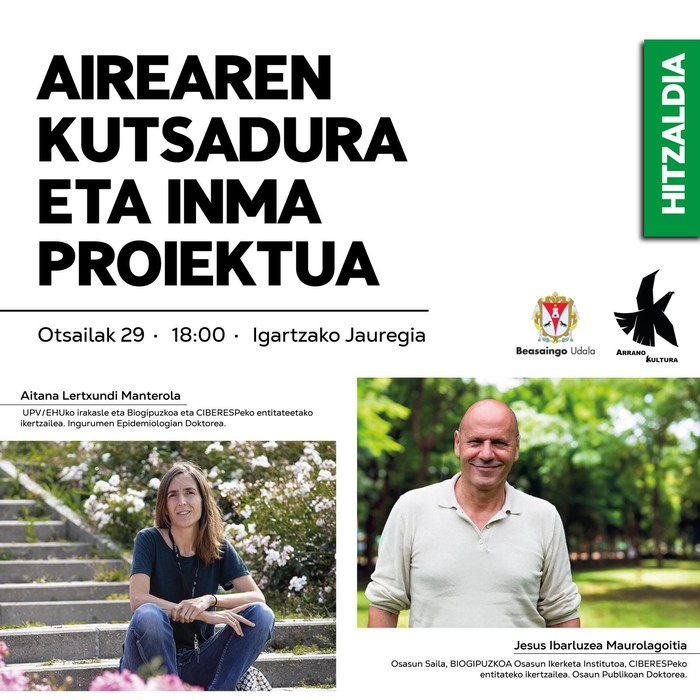 Airearen kutsadura eta Inma proiektua