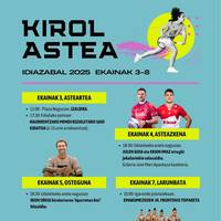 Kirol astea: Julen Goia eta Ekain Imaz errugbi jokalarien arteko solasaldia