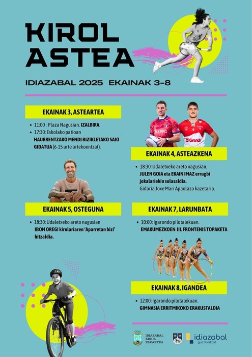 Kirol astea: Julen Goia eta Ekain Imaz errugbi jokalarien arteko solasaldia