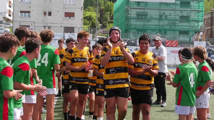 Hamabi talde batu ziren larunbatean Haurugby nazioarteko txapelketan