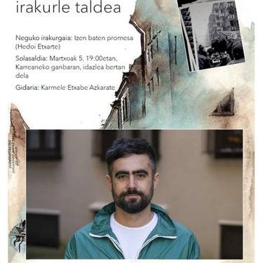 Neguko irakurgaia: Izen baten promesa (Hedoi Etxarte)