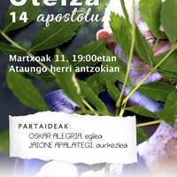 "Oteiza 14 apostolu" laburmetraia